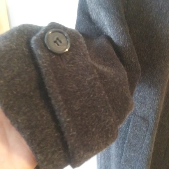 Jones New York long coat classic  wool mohair blend size 6 - Picture 5 of 15
